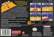 
NCAA Basketball | SNES | North America | back cover scan: Back Cover | PriceCharting
