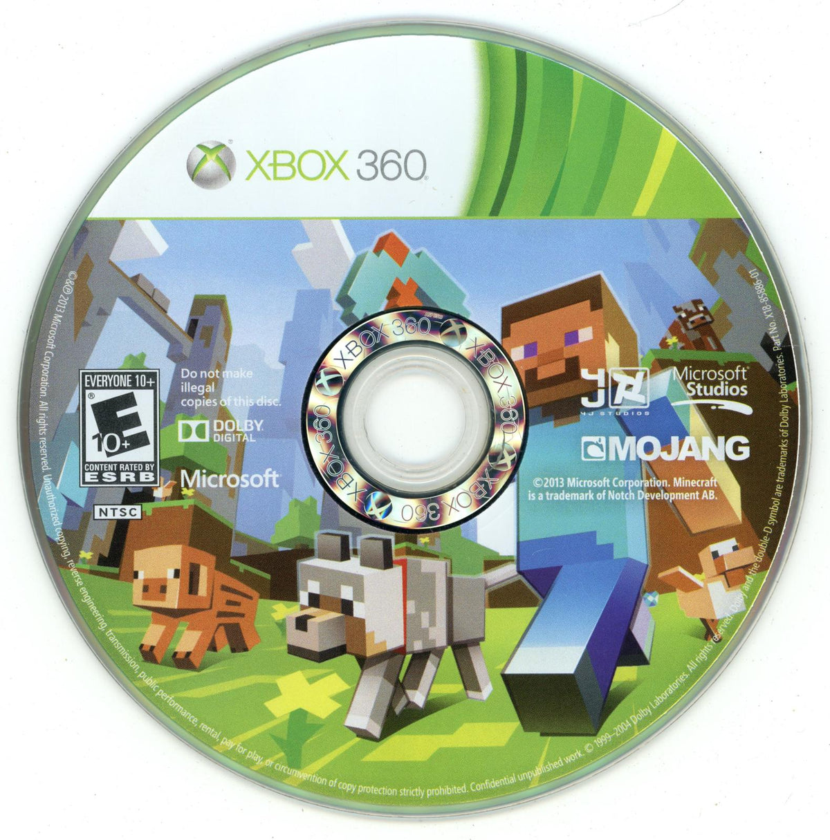 
Minecraft | Xbox 360 | North America | physical media scan: Disc | PriceCharting