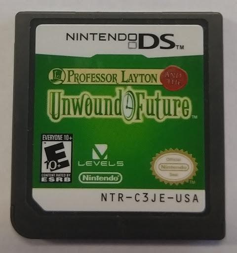 
Professor Layton and the Unwound Future | Nintendo DS | North America | physical media scan: Cartridge | PriceCharting