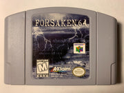 
Forsaken 64 | Nintendo 64 | North America | physical media scan: Cartridge | PriceCharting