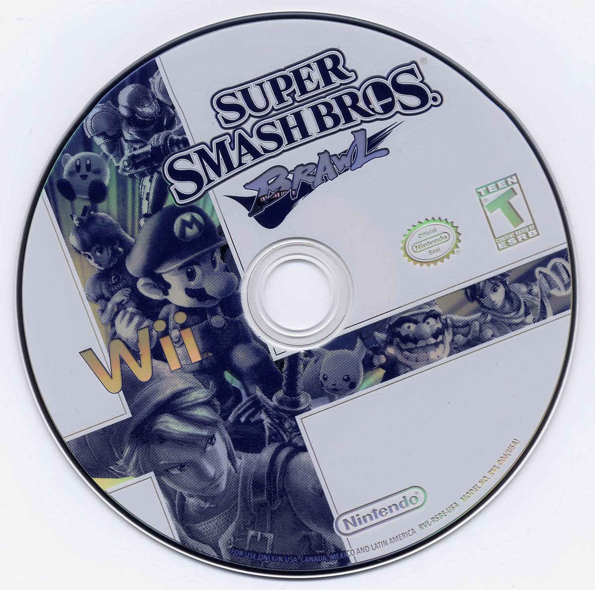 
Super Smash Bros. Brawl | Wii | North America | physical media scan: Disc | PriceCharting