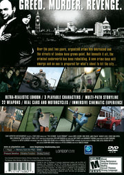 
The Getaway: Black Monday | PlayStation 2 | North America | back cover scan: Back Cover | PriceCharting