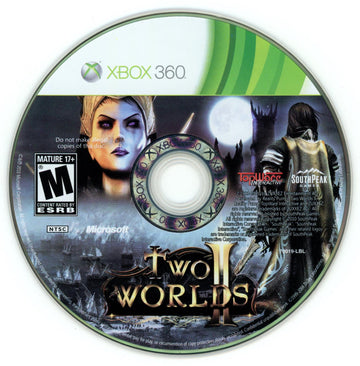 
Two Worlds II | Xbox 360 | North America | physical media scan: Disc | PriceCharting