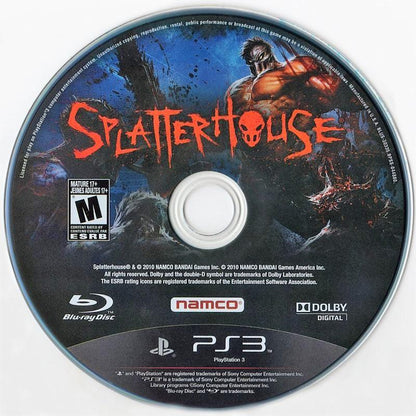 
Splatterhouse | PlayStation 3 | North America | physical media scan: Game Disc | PriceCharting