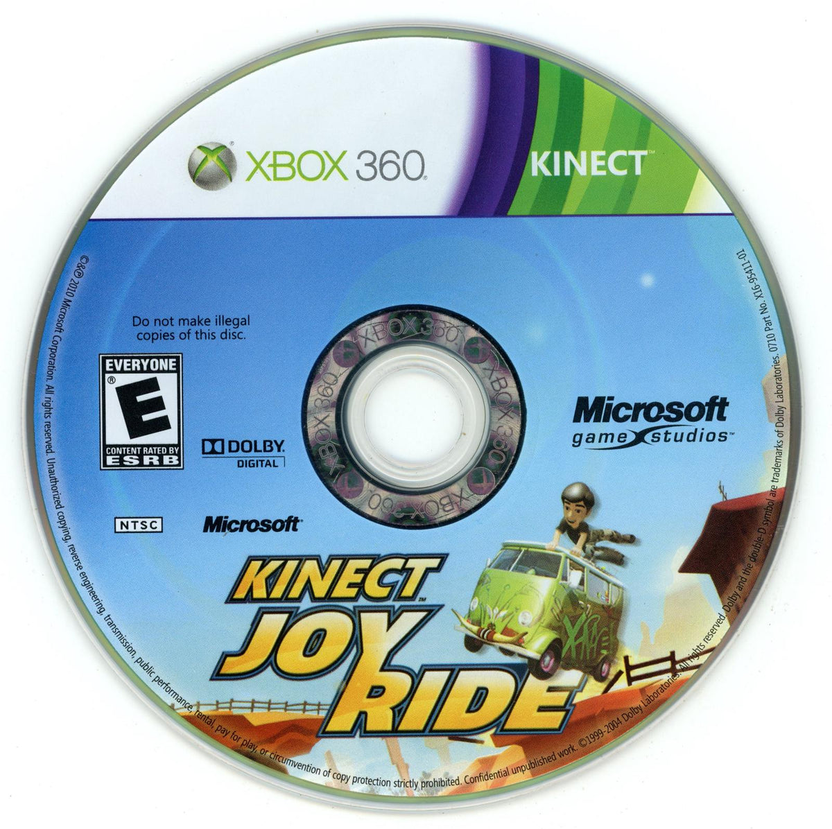 
Kinect Joy Ride | Xbox 360 | North America | physical media scan: Disc | PriceCharting