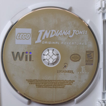 
LEGO Indiana Jones: The Original Adventures | Wii | North America | physical media scan: Disc | PriceCharting