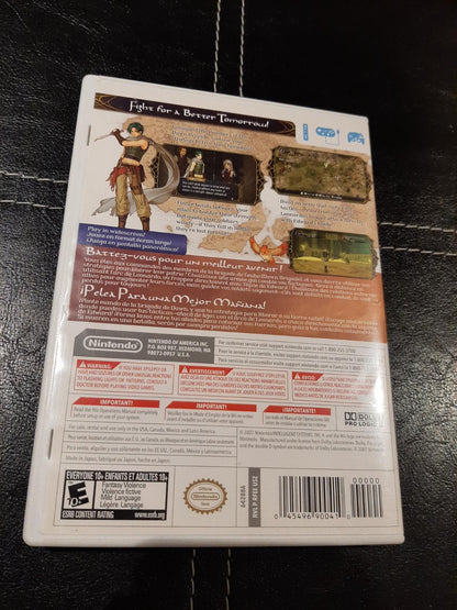 
Fire Emblem: Radiant Dawn | Wii | North America | back cover scan: Back | PriceCharting