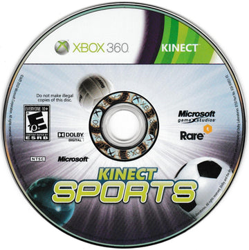 
Kinect Sports | Xbox 360 | North America | physical media scan: Game Disc | PriceCharting