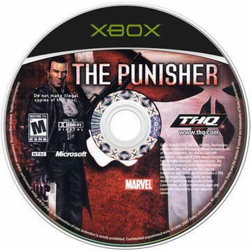 
The Punisher | Xbox | North America | physical media scan: Game Disc | PriceCharting
