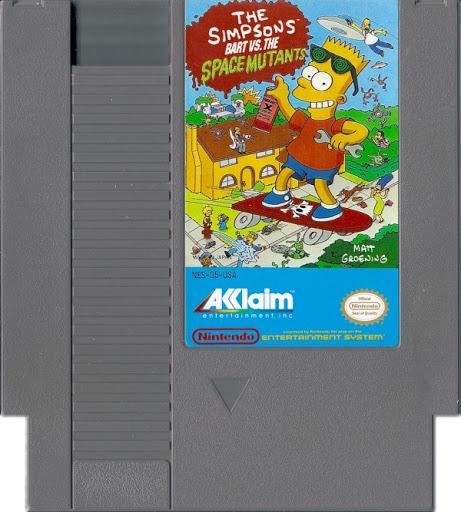 
The Simpsons: Bart vs. the Space Mutants | NES | North America | physical media scan: Cartridge | PriceCharting