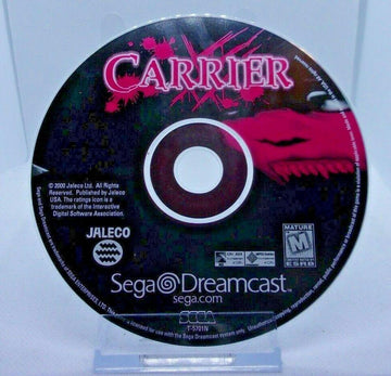 
Carrier | Dreamcast | North America | physical media scan: Disc | PriceCharting