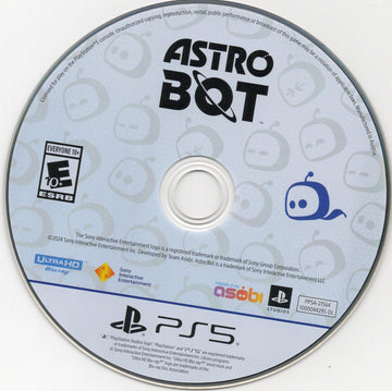 
Astro Bot | PlayStation 5 | North America | physical media scan: Disc | PriceCharting