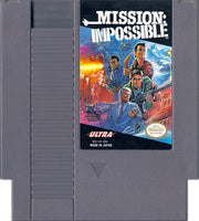 
Mission Impossible | NES | North America | physical media scan: Cartridge | PriceCharting