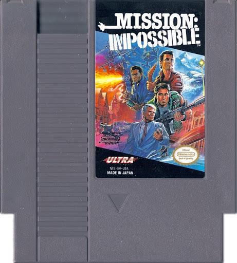 
Mission Impossible | NES | North America | physical media scan: Cartridge | PriceCharting