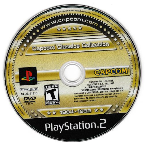 
Capcom Classics Collection | PlayStation 2 | North America | physical media scan: Game Disc | PriceCharting