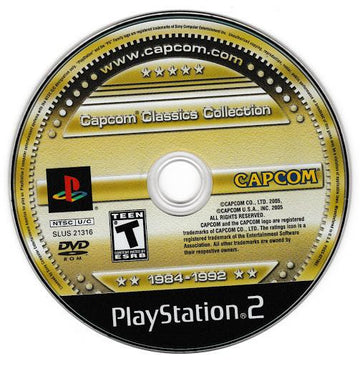 
Capcom Classics Collection | PlayStation 2 | North America | physical media scan: Game Disc | PriceCharting