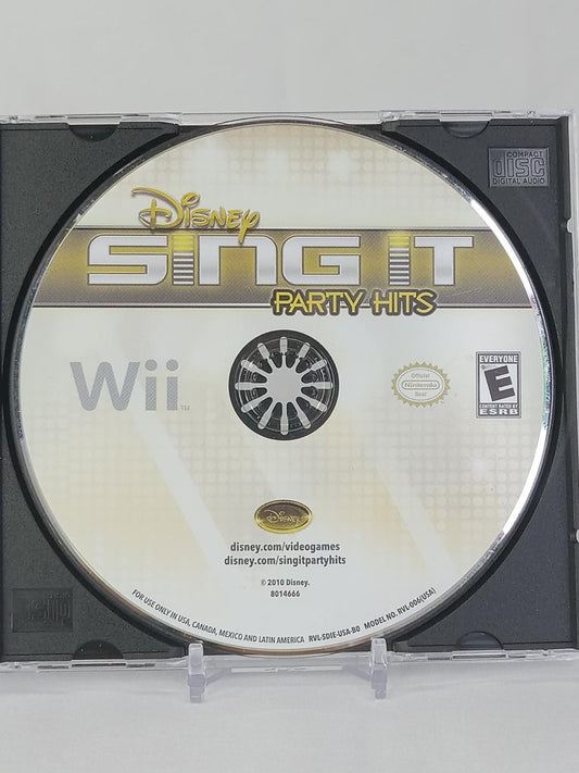 
Disney Sing It: Party Hits | Wii | North America | physical media scan: Disc | PriceCharting