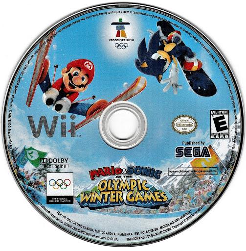 
Mario & Sonic at the Olympic Winter Games | Wii | North America | physical media scan: Game Disc | PriceCharting
