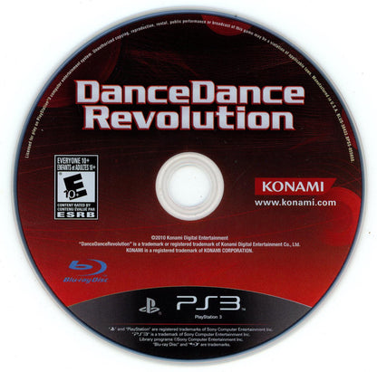 
Dance Dance Revolution | PlayStation 3 | North America | physical media scan: Disc | PriceCharting