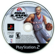 
NBA Live 2003 | PlayStation 2 | North America | physical media scan: Disc | PriceCharting