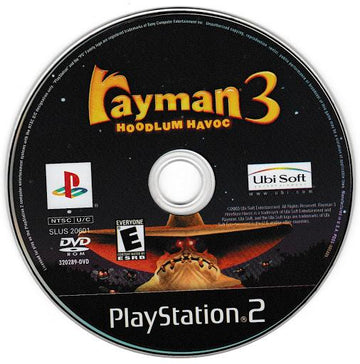 
Rayman 3: Hoodlum Havoc | PlayStation 2 | North America | physical media scan: Game Disc | PriceCharting