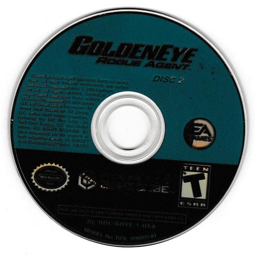 
GoldenEye: Rogue Agent | GameCube | North America | physical media scan: Game Disc 2 | PriceCharting