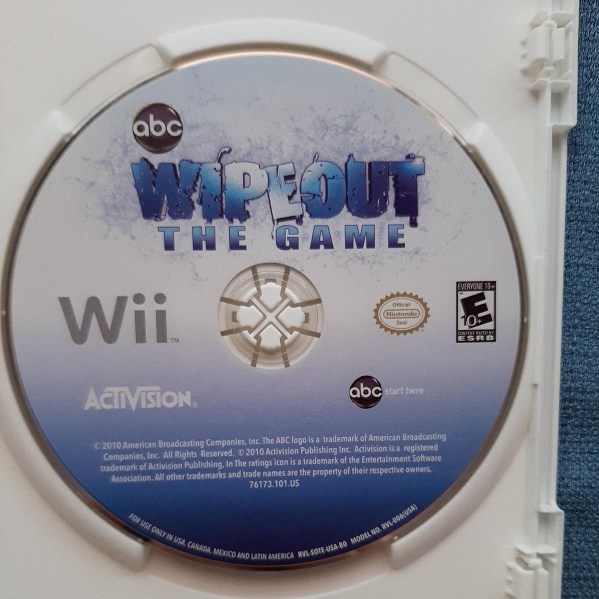 
Wipeout: The Game | Wii | North America | physical media scan: Disc | PriceCharting