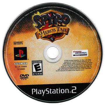 
Spyro: A Hero's Tail | PlayStation 2 | North America | physical media scan: Game Disc | PriceCharting