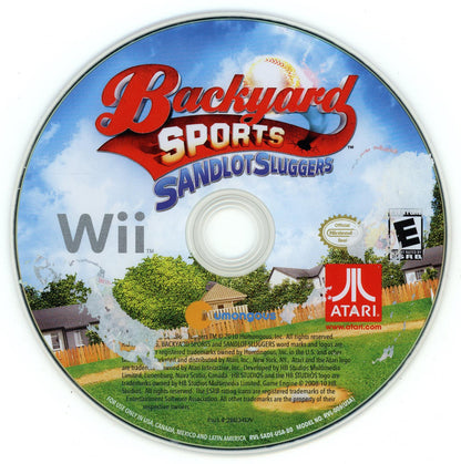 
Backyard Sports: Sandlot Sluggers | Wii | North America | physical media scan: Disc | PriceCharting