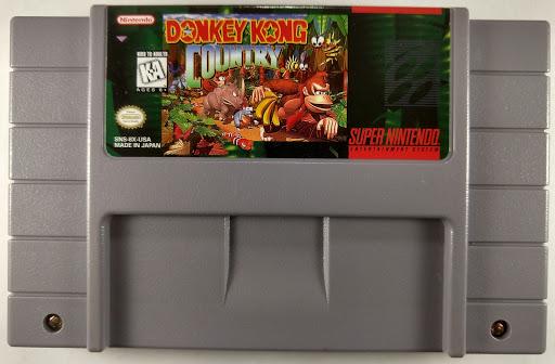 Donkey Kong Country | SNES | North America | physical media scan: Cartridge | PriceCharting