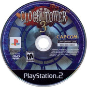 
Clock Tower 3 | PlayStation 2 | North America | physical media scan: Disc | PriceCharting