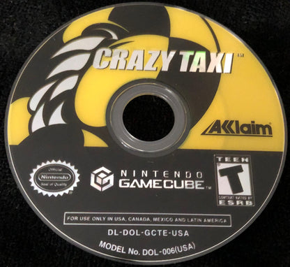 
Crazy Taxi | GameCube | North America | physical media scan: Disc | PriceCharting