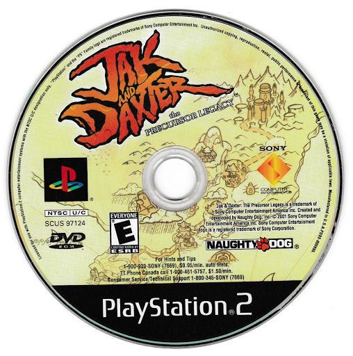
Jak and Daxter: The Precursor Legacy | PlayStation 2 | North America | physical media scan: Game Disc | PriceCharting