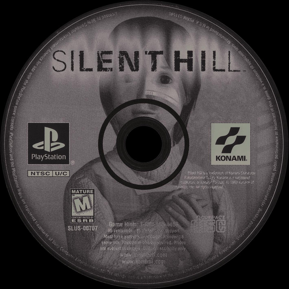 
Silent Hill | PlayStation | North America | physical media scan: Game Disc | PriceCharting