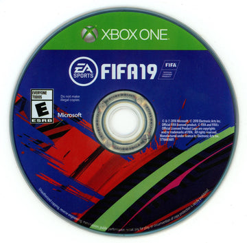 
FIFA 19 | Xbox One | North America | physical media scan: Disc | PriceCharting