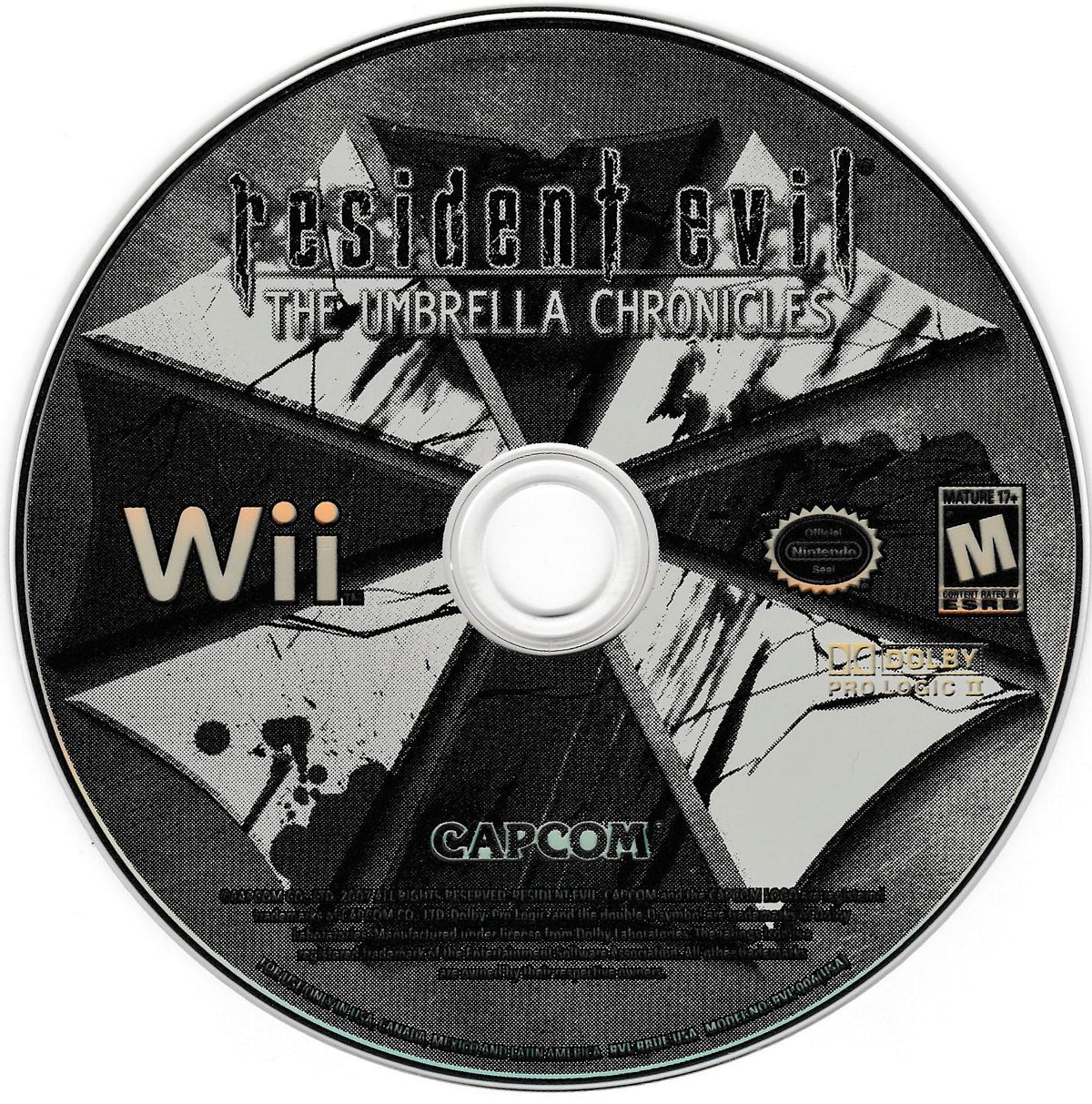 
Resident Evil: The Umbrella Chronicles | Wii | North America | physical media scan: Game Disc | PriceCharting