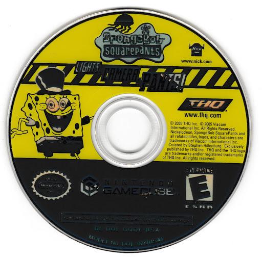 
SpongeBob SquarePants: Lights, Camera, Pants! | GameCube | North America | physical media scan: Game Disc | PriceCharting