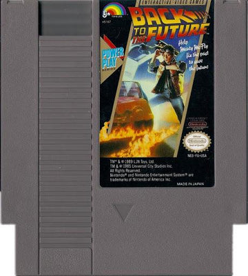
Back to the Future | NES | North America | physical media scan: Cartridge | PriceCharting