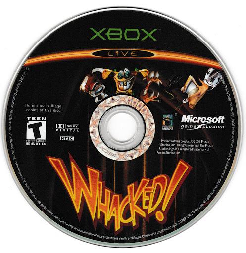 
Whacked! | Xbox | North America | physical media scan: Game Disc | PriceCharting
