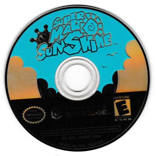 
Super Mario Sunshine | GameCube | North America | physical media scan: Game Disc | PriceCharting