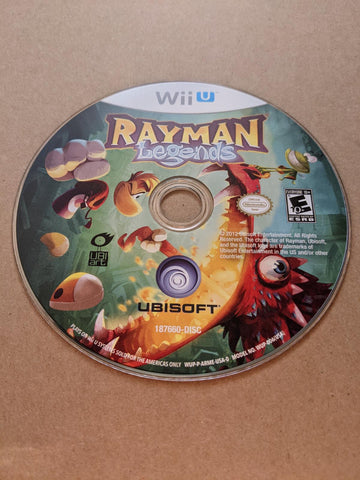 
Rayman Legends | Wii U | North America | physical media scan: Disc | PriceCharting