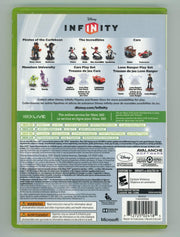 
Disney Infinity | Xbox 360 | North America | back cover scan: Back Cover | PriceCharting