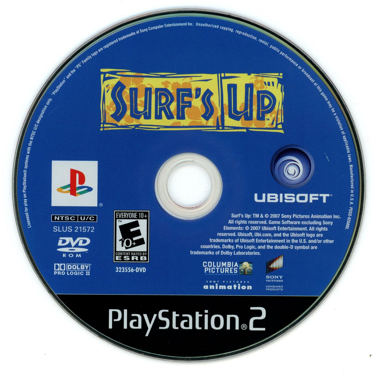 
Surf's Up | PlayStation 2 | North America | physical media scan: Disc | PriceCharting