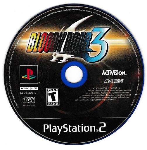 
Bloody Roar 3 | PlayStation 2 | North America | physical media scan: Game Disc | PriceCharting