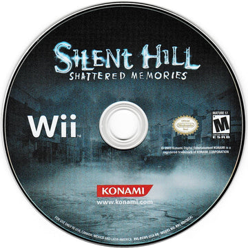 
Silent Hill: Shattered Memories | Wii | North America | physical media scan: Game Disc | PriceCharting