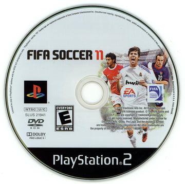 
FIFA Soccer 11 | PlayStation 2 | North America | physical media scan: Disc | PriceCharting
