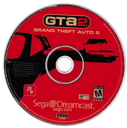 
Grand Theft Auto 2 | Dreamcast | North America | physical media scan: Game Disc | PriceCharting