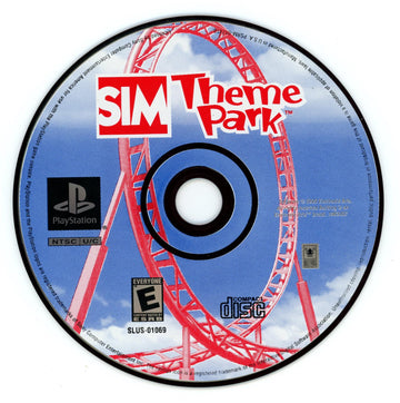
Sim Theme Park | PlayStation | North America | physical media scan: Disc | PriceCharting