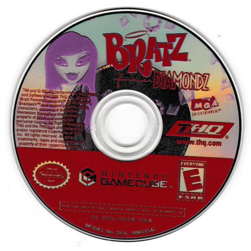 
Bratz Forever Diamondz | GameCube | North America | physical media scan: Game Disc | PriceCharting