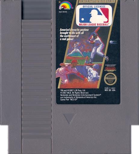 
Major League Baseball | NES | North America | physical media scan: Cartridge | PriceCharting